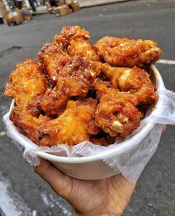 food-porn-diary: Honey Garlic Korean fried