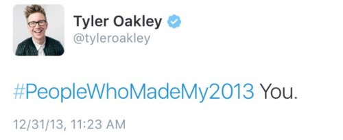 tyleroakley:  troyleryay:  thank you, tyler, for the constant appreciaton, we love you.  nothing’s changed, thank god 