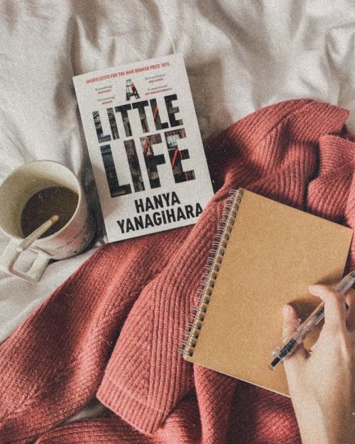 Is there a book that you’re terrified to get into? For me, it’s this book by Hanya Yanagihara. I’m s