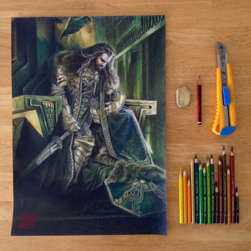 nitefise-art:In case anyone was interested in the colours I used for theseBilbo | Gandalf | Thorin