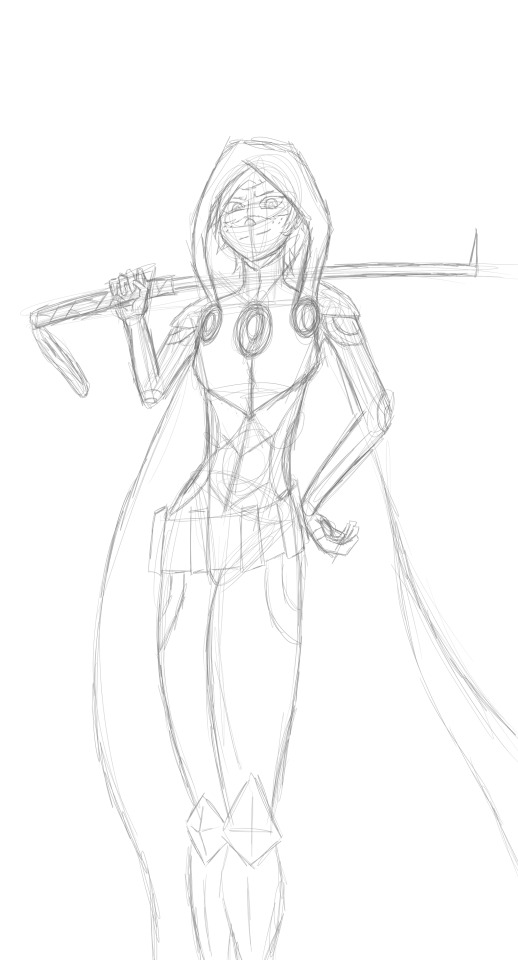 The New And Improved Version Of My 1st My Hero OC: Izanami Ayami Aka Cataract.
