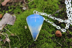 crystal-cures:  Opalite Necklace