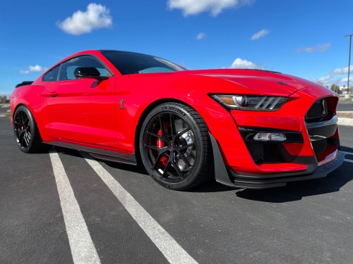  Royal flush. John Marton, the owner of this red-hot Ford Mustang Shelby GT500, wanted an aggressive