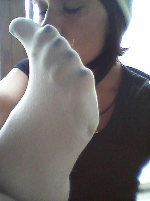 My lil stinky feet
