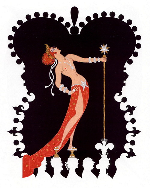 artsytoad:  Erte, The 7 Deadly Sins   www.artsytoad.tumblr.com   