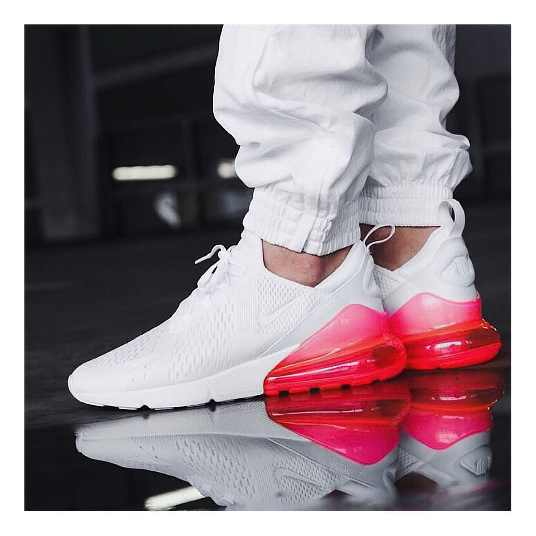 nike air max 270 branco e azul