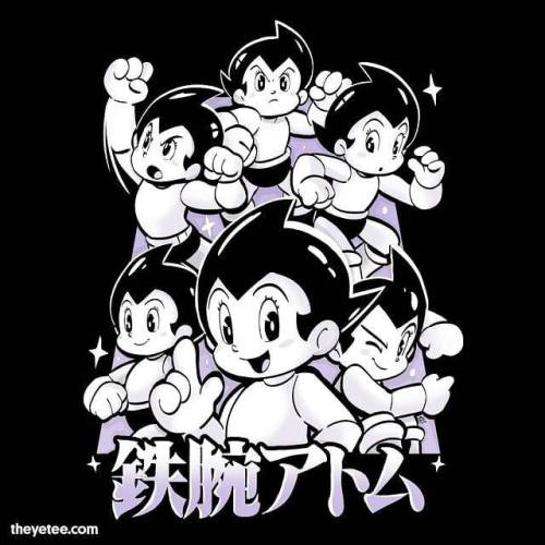 4/4Super excited to share these 3 officially licensed shirt designs I made for Tezuka Productions!Ba