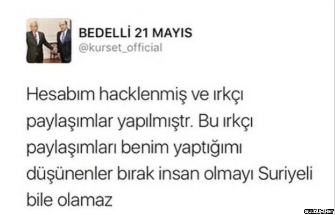 BEDELLİ 21 MAYIS...