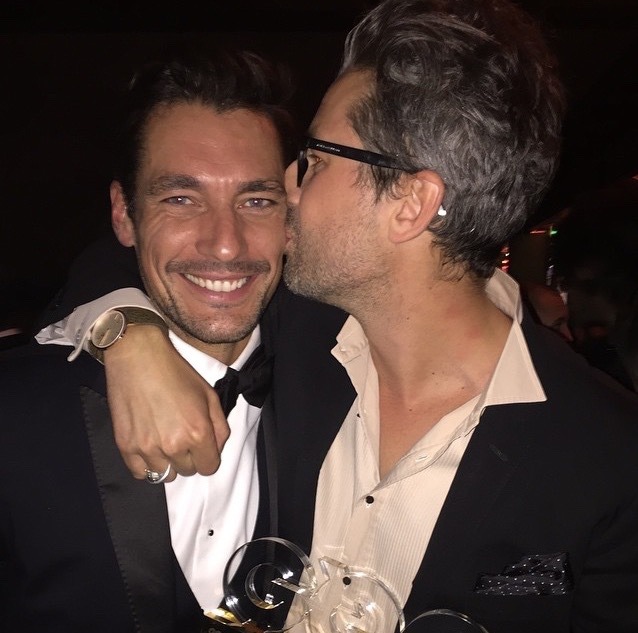 officialdavidgandy:  The Most Stylish Man of 2015! David Gandy was honored by @BritishGQ