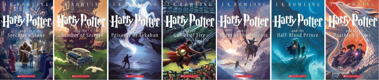 yogi-bare:  Different Harry Potter covers. American Russian Chinese German Ukraine