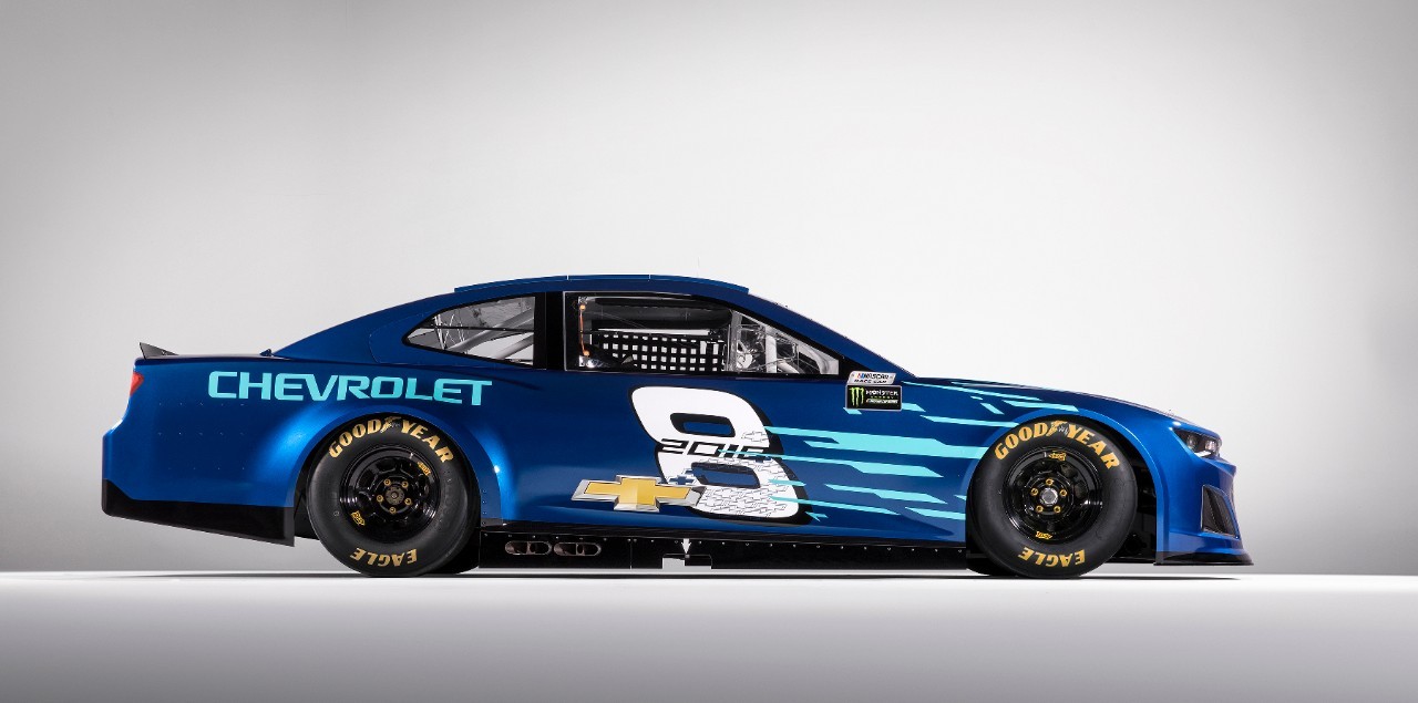 generalmotorsmotorama:  GM reveals 2018 Chevrolet Camaro ZL1 NASCAR Stock Car.