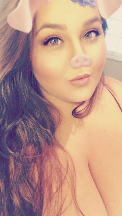 Porn Pics When Snapchat gives you a sexy pig filter,