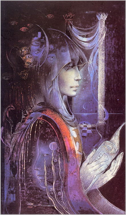 starseed-infinite:  artsytoad:  Susan Seddon Boulet, High Priestess     one of my most favorite artists