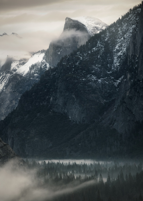 Half Dome being moody.www.nealmcclure.com