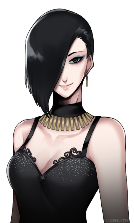 xenvita: New original Death Mark/死印 character: Kanata Eiko A talented pianist with death mark on her right eye. She is also a single mother and her son Kanata Momoha, also receive a death mark. 