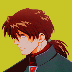 qmisato:  ↳ the cast of evangelion + color coded iconography  