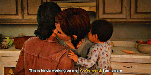 dracosmalfwhy:Favorite Ellie and Dina moments 2/-The Last of Us Part II (2020)