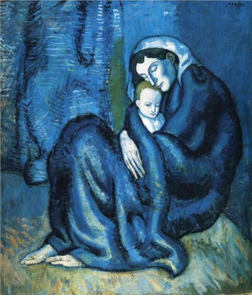 Mother and Child, 1902 ~ Pablo Picasso adult photos