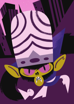 blokmagnaye:  Moving on with my fan art week. Today’s villain is Mojo Jojo from Powerpuff Girls!