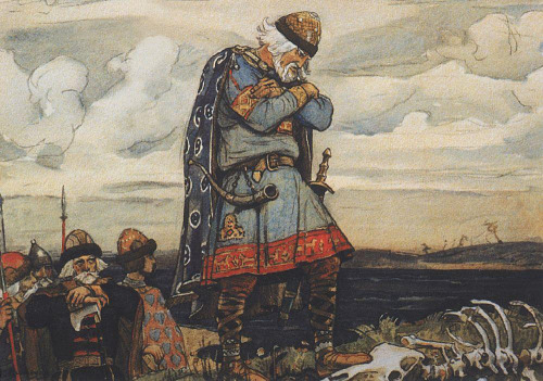 ruscatontheroof: Oleg of Novgorod (Helgi) was a Varangian prince (or konung) who ruled all or part o