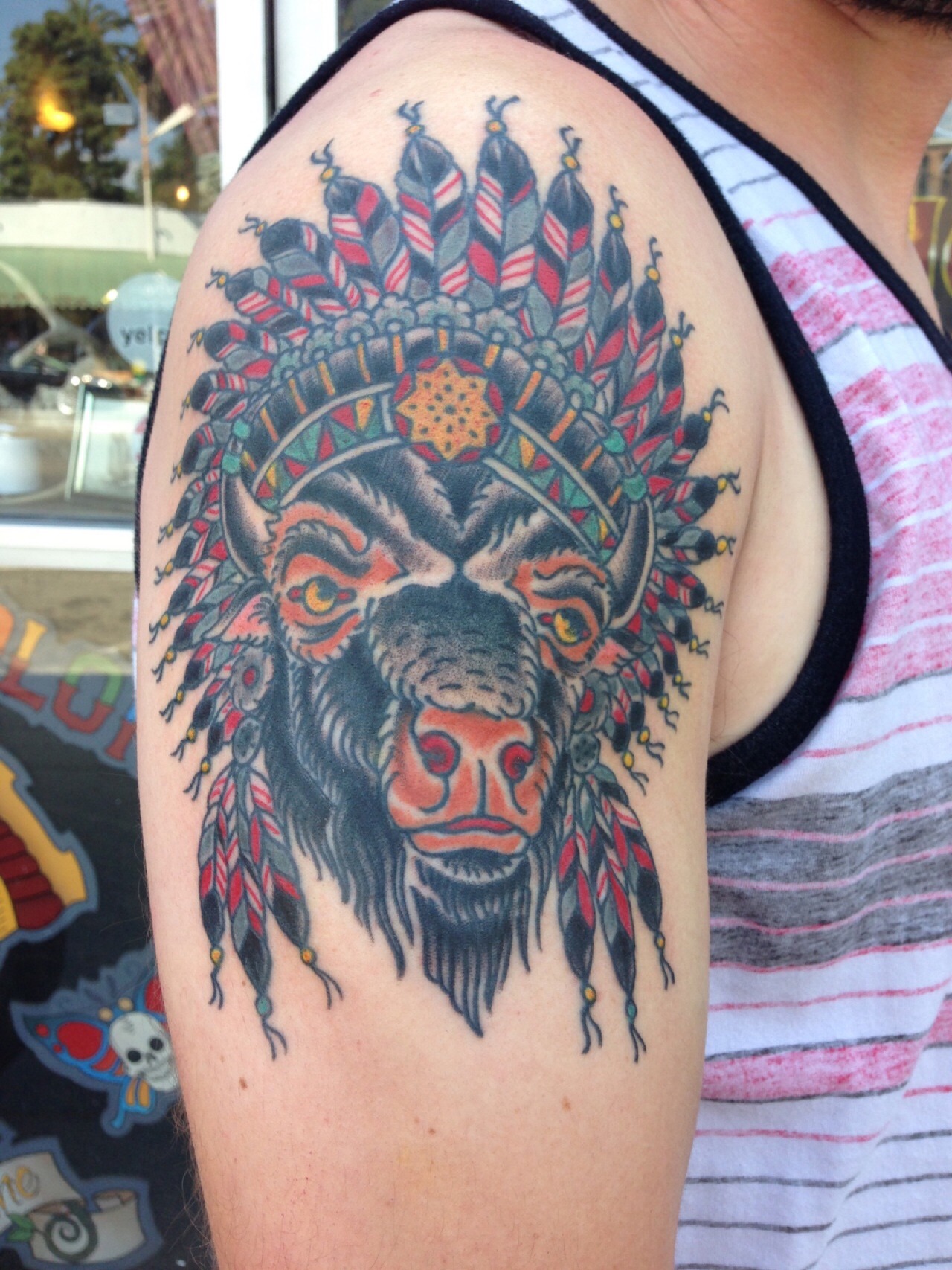 White Buffalo. Thanks for... - Living Canvas Custom Tattoos | Facebook