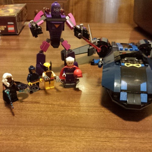 Father’s Day #Lego complete. Been wanting this X-Men set for ages