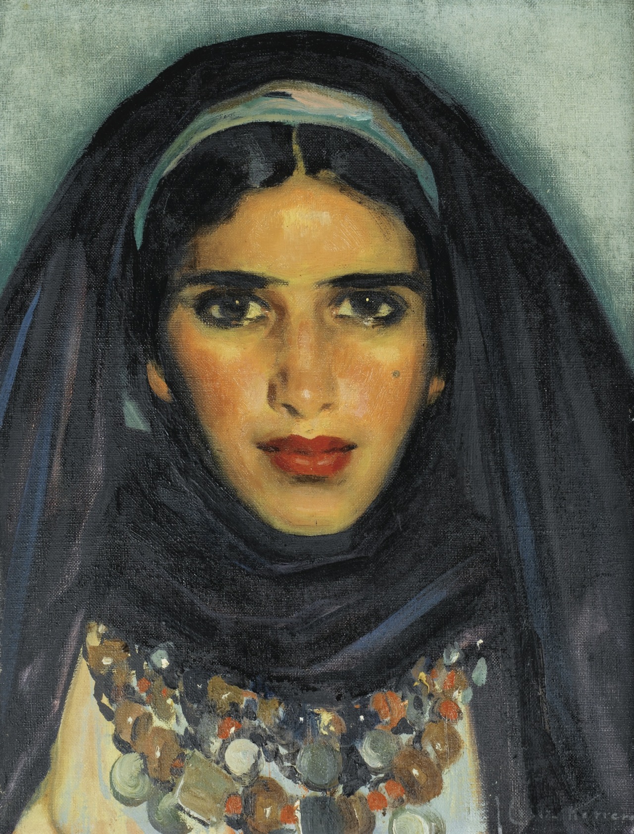 arcadiaart:  José Herrerilla Cruz-Herrera (Spanish, 1890-1972), “Portrait de jeune