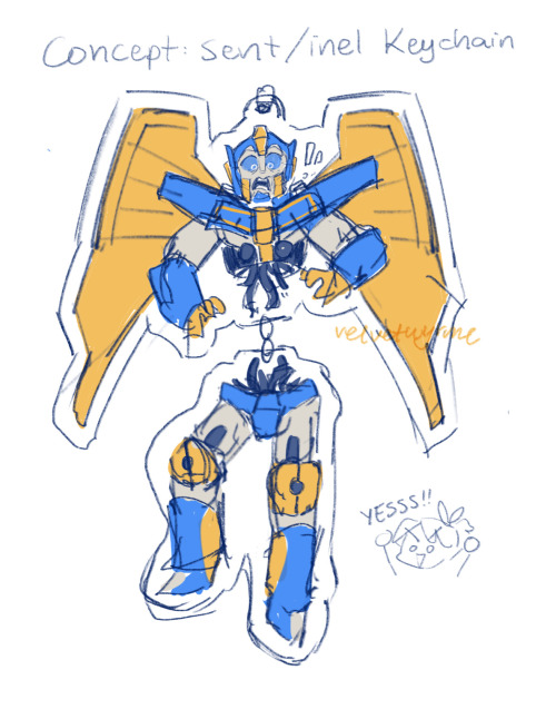 I Had A Really Funny Idea For A Sentinel Prime Keychain.