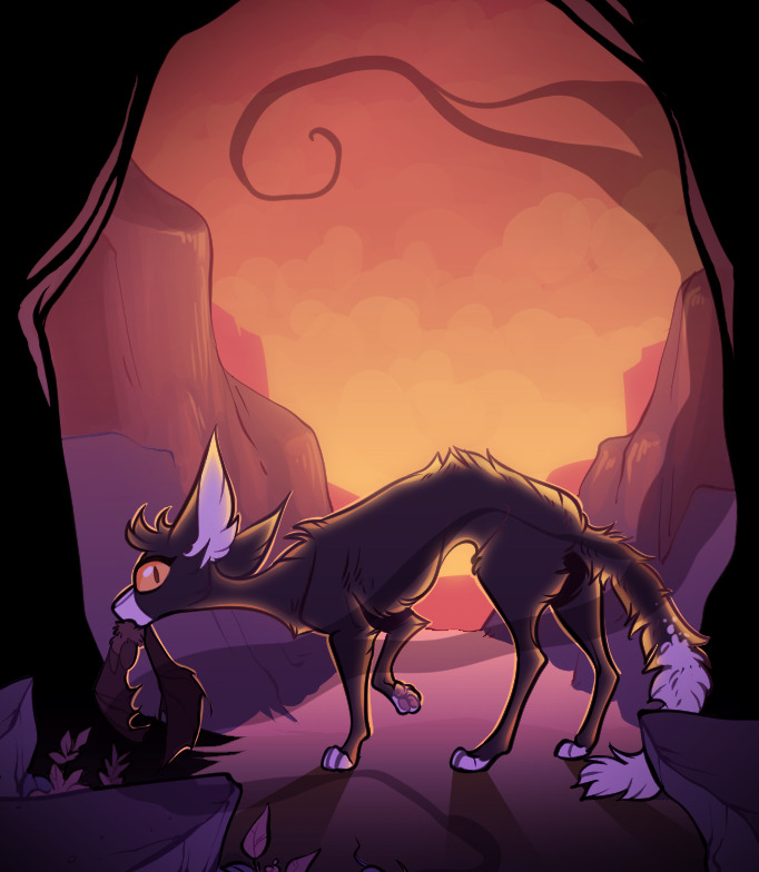 nuclearloop:  Hey guys I love my warrior cat OC she’s my babey