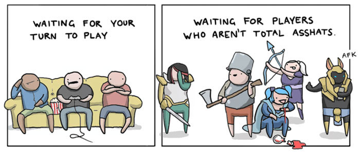 pr1nceshawn:  Gamer Problems: Then &amp; Now.