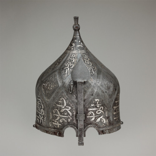 met-armsarmor:Turban Helmet, Arms and ArmorMedium: Steel, iron, silverRogers Fund, 1904Metropolitan 