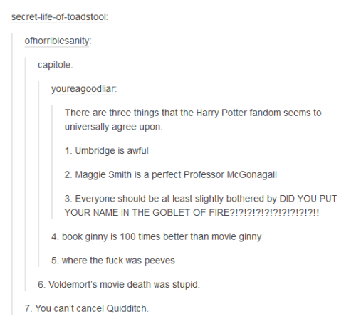 isilverandcold:  The best of Tumblr: Harry Potter part 2(Other photosets: The best of Tumblr: Harry Potter part 1, The best of Tumblr: Supernatural)