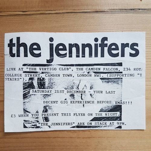 twinkandwink:Sorting through a few things, here’s some flyers guessing from around 1988 - 19901. Bif