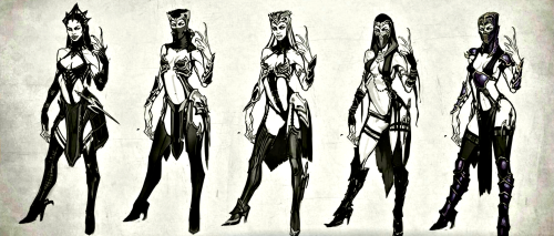 Porn photo nekro-mancer:  Mileena concept art from the