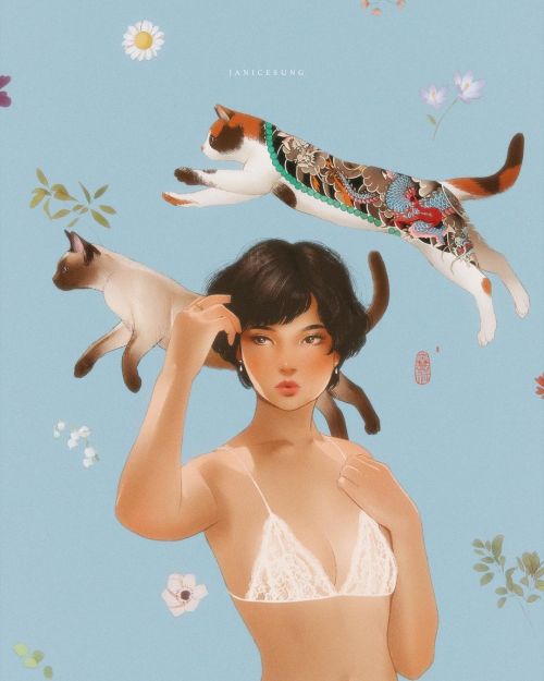 thecollectibles:  Art by Janice Sung