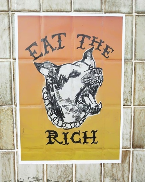 Radical posters seen around Taree, New South Wales