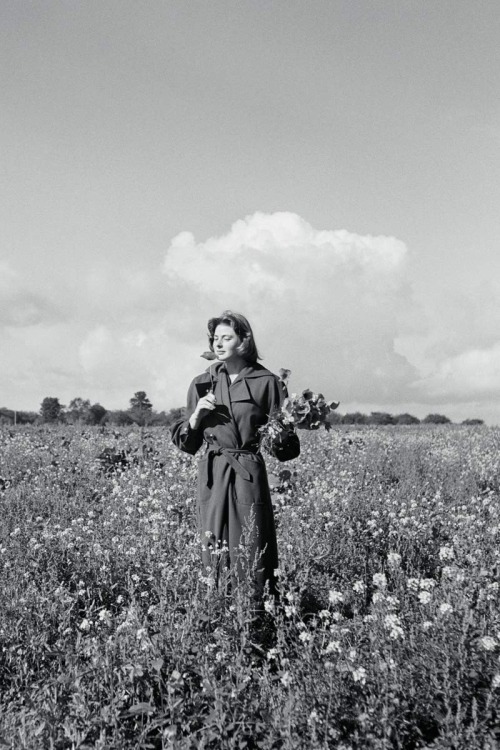 ciao-belle:Ingrid Bergman in Orléans, France.