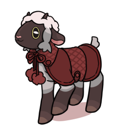 transapphic:  onebeetle:  sheared wooloos need. liddle coats  This is the cutest thing I have ever seen 