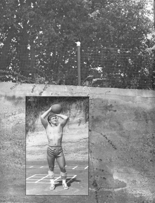 From BASKET PRACTICE (1978) Model is George Conover