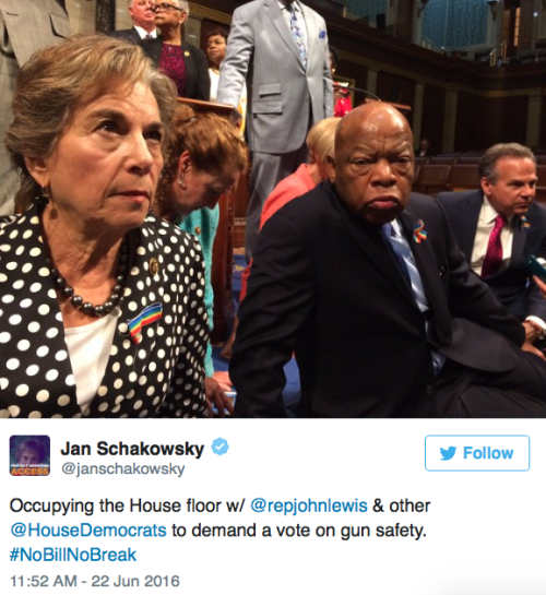 micdotcom:House Democrats stage sit-in for gun control actionDemocratic members of Congress led by R