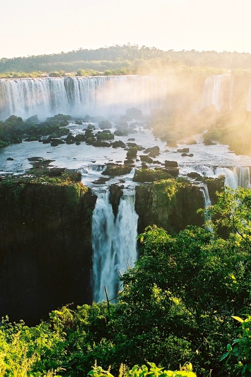 r2–d2:  Iguassu Falls, Brazil by (onefivenine)