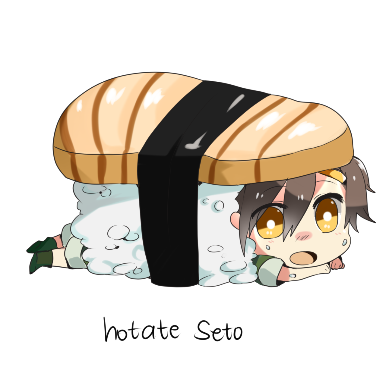 hakamiiart:   transparent mekakushi dan Sushi ver. !!! :D drag  them all :D 