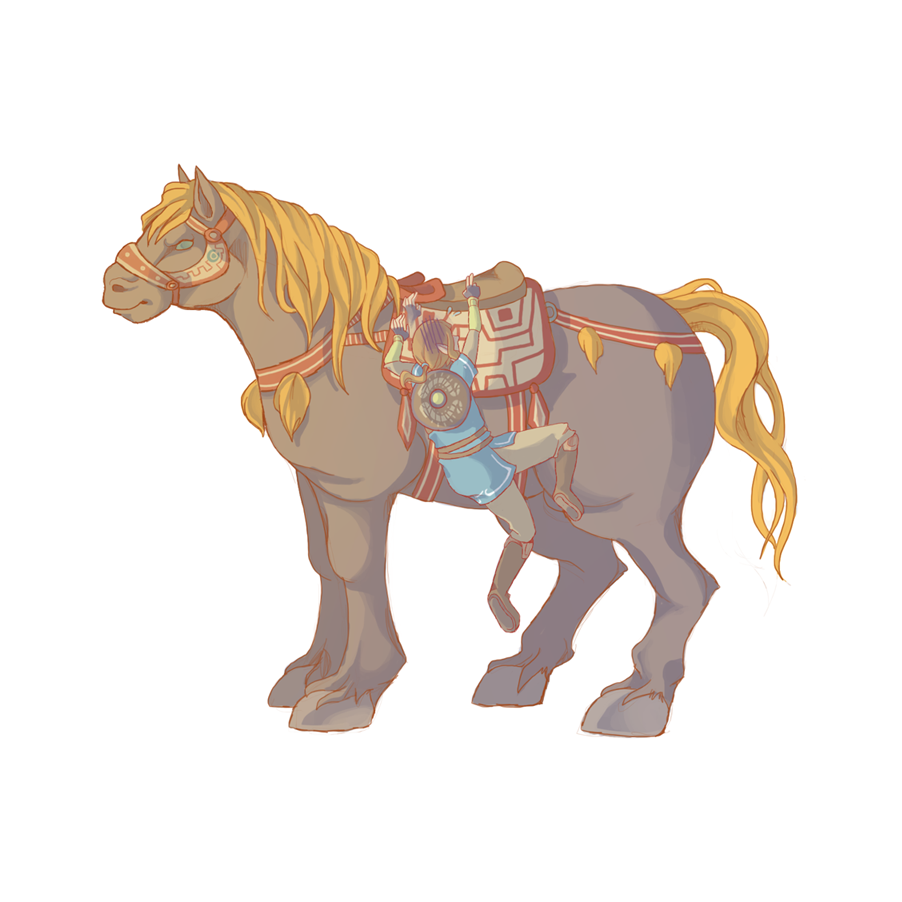 kirstieguerette:Giant Horse problems.