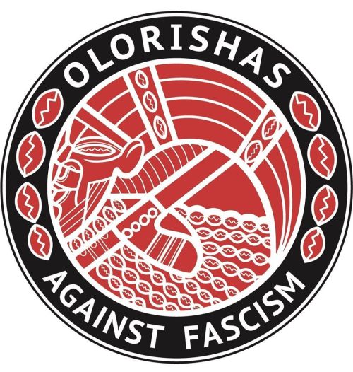 Olorishas against fascism #antifa #antiracismhttps://www.instagram.com/p/CA75gCbhFZk/?igshid=di9vb