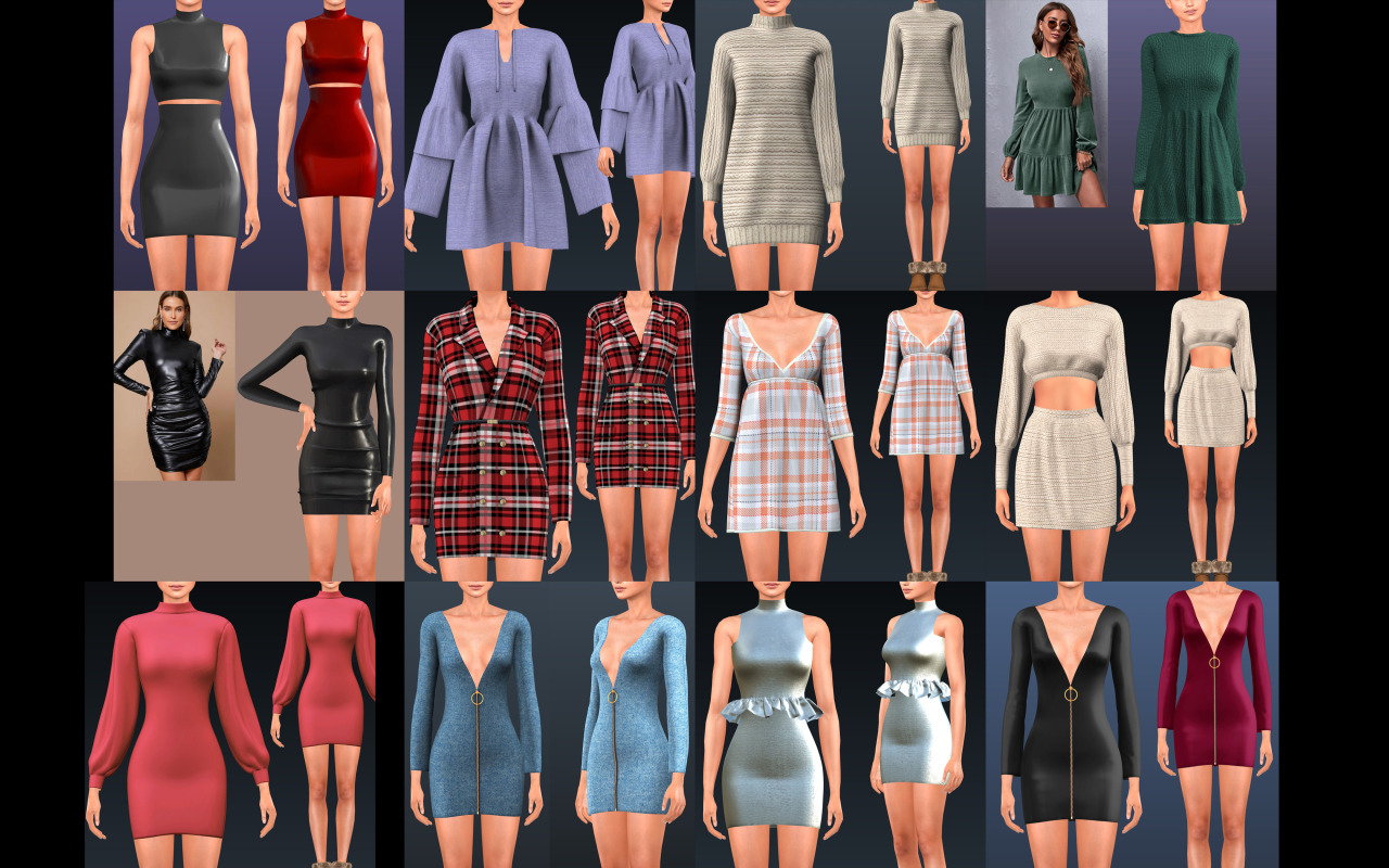 Female Clothing Pack