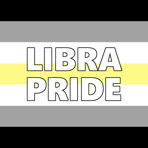 queerlection: [Image description - Images of the libramasculine, librafeminine and libranonbinary pr