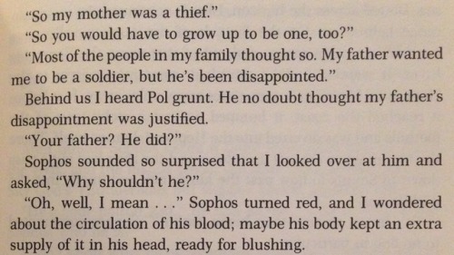 meganwhalenturner: thepartyponies: meganwhalenturner: mygoldenwolf: Did Sophos ever read Gen’s