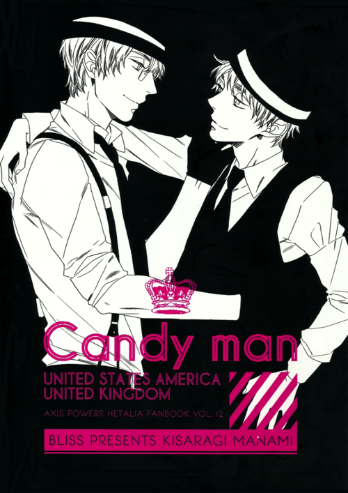 usuk-a-day:     (It’s an artbook) Title: Candy Man Artist/Author: Bliss/Kisaragi