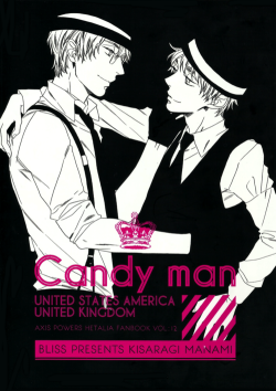 usuk-a-day:     (It’s an artbook) Title: Candy