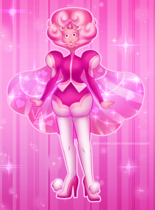 Things would have been different if Pink was in charge… Made some fanart of Pink Diamond from